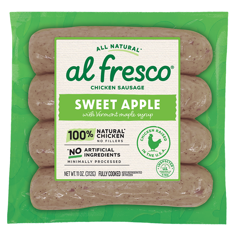 Sweet Apple Chicken Sausage