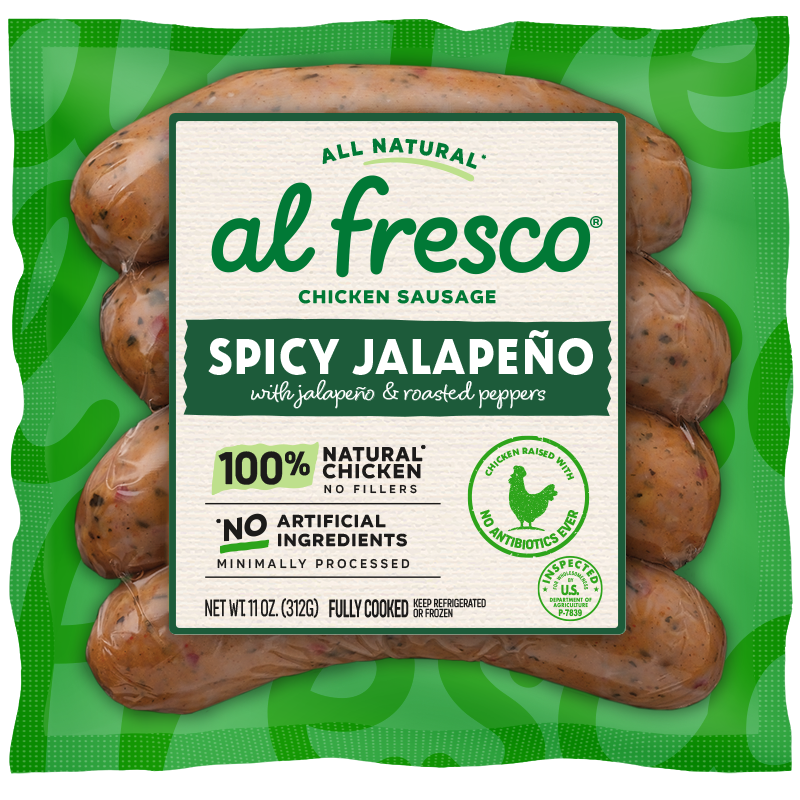 spicy jalapeno chicken sausage