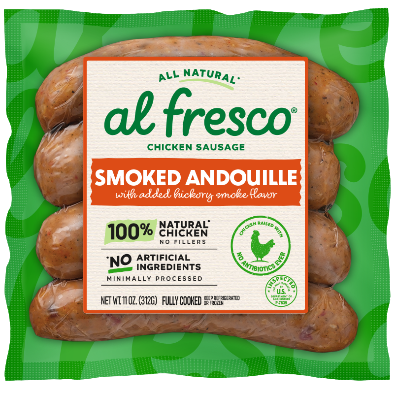 Smoked Andouille Chicken Sausage