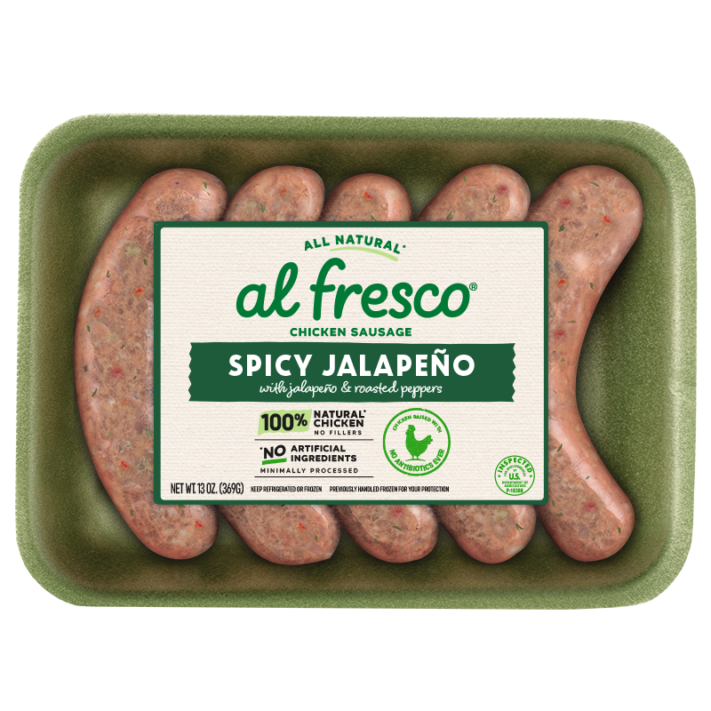 spicy jalapeno fresh dinner chicken sausage