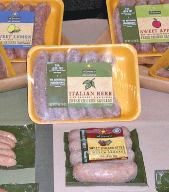 Original Al Fresco Chicken Sausage packaging